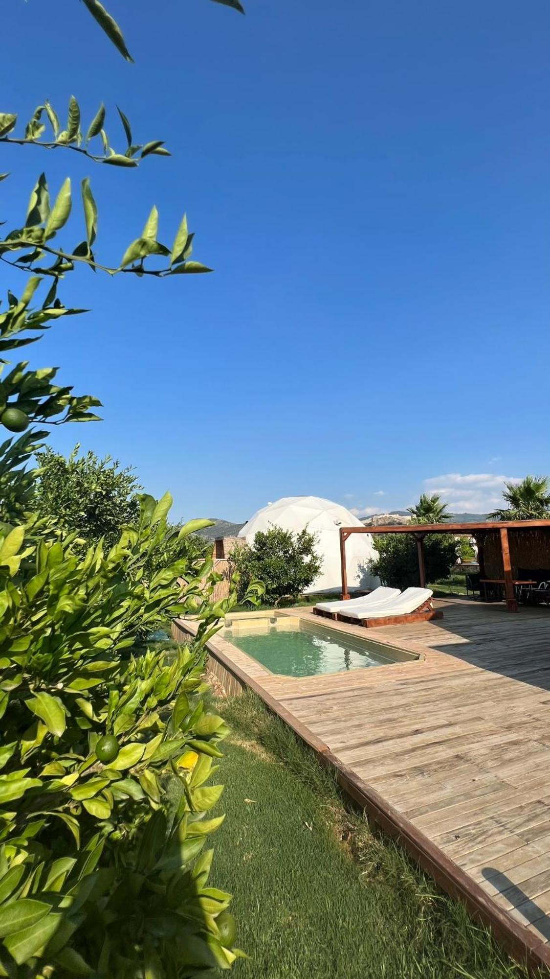 מלון סלצ'וק Mandalin Glamping מראה חיצוני תמונה